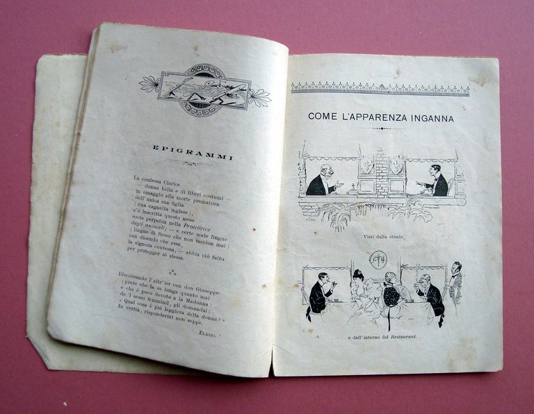 Almanacco del Mondo Umoristico 1895 Anno V cento vignette Ed … | Immagine Gallery 2