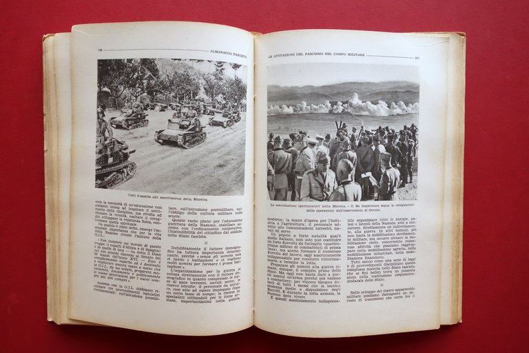 Almanacco Fascista del Popolo d'Italia Milano 1939 Illustrato