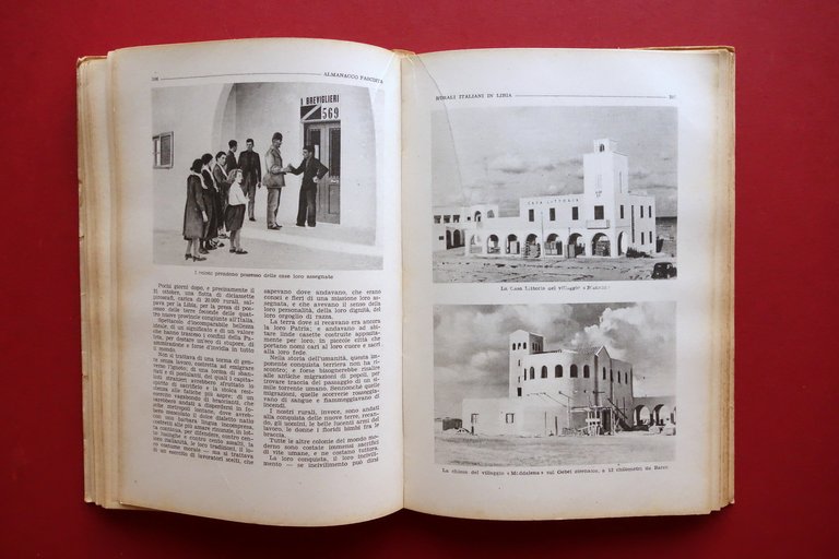 Almanacco Fascista del Popolo d'Italia Milano 1939 Illustrato