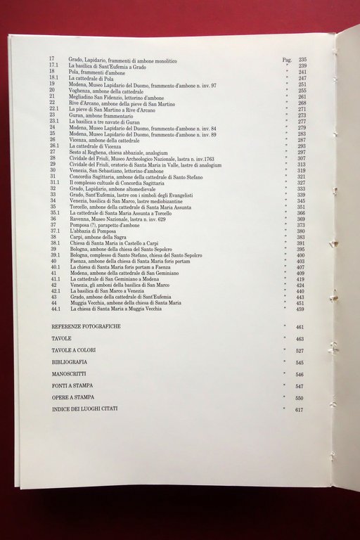 Amboni nell'Area Alto Adriatica VI-XIII Secolo Laura Nazzi Campanotto 2009 | Immagine Gallery 5