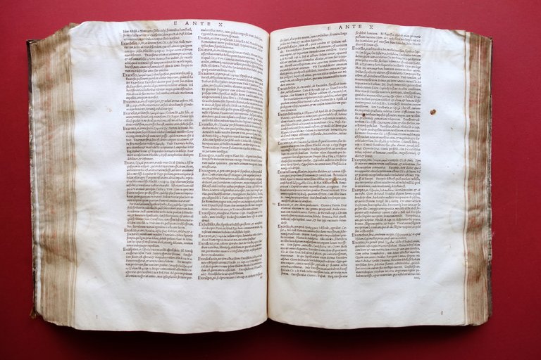 Ambrosii Calepini Dictionarium apud Sebastianum Gryphium Lugduni 1550 Volume I