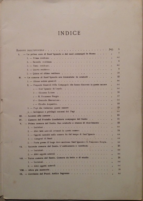 AMDG Le Camere di Sant'Ignazio di Loyola Nel Ges˘ di …