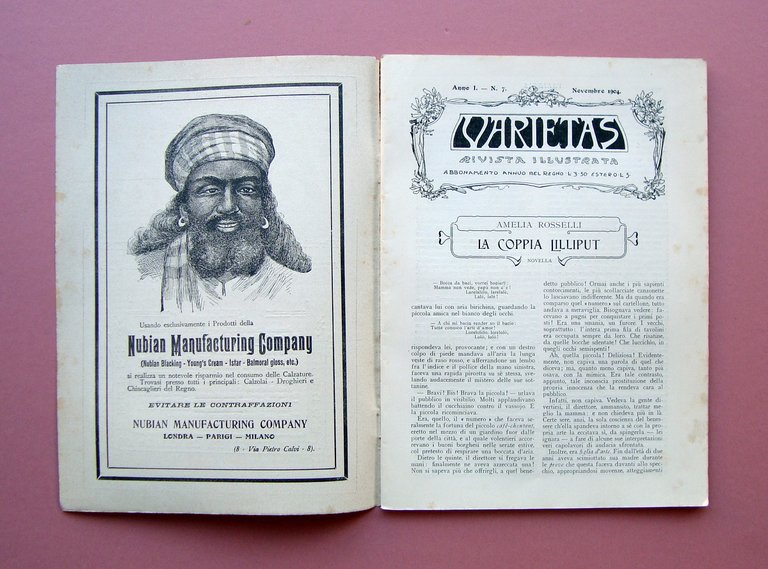 Amelia Rosselli La coppia Lilliput Veritas n 7 Novembre 1904 …