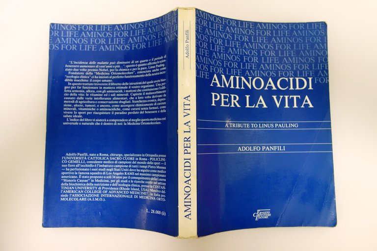 AMINOACIDI PER LA VITA A TRIBUTE TO LINUS PAULING PANFILI …
