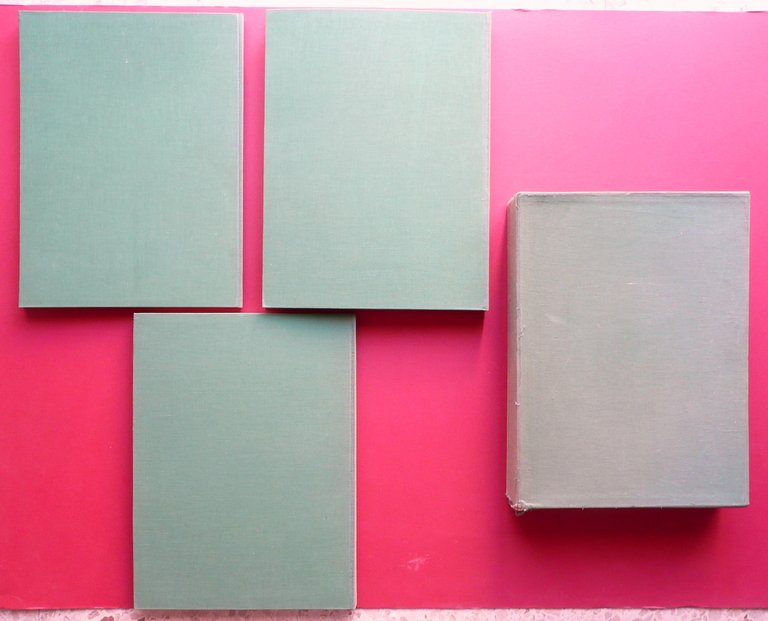 Amministrazione Monopoli di Stato Bilancio Industriale 1954-55 Tabacco 3 Volumi