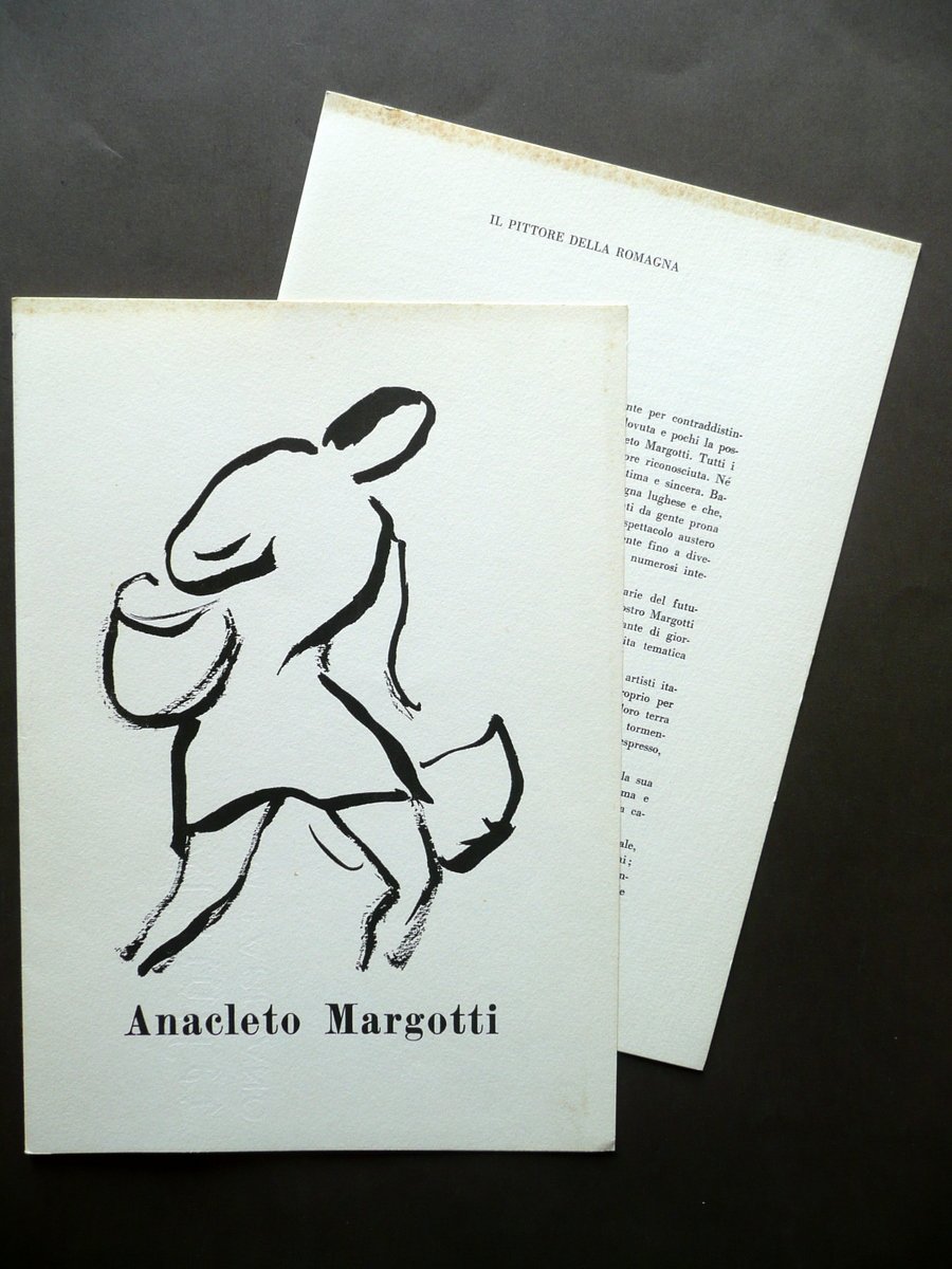 Anacleto Margotti Catalogo Mostra Modena Tip. Malagoli 1973 Luigi Servolini …