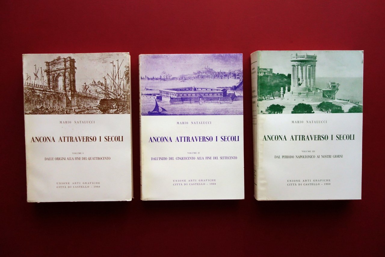 Ancona Attraverso i Secoli Mario Natalucci Arti Grafiche 1960 3 …