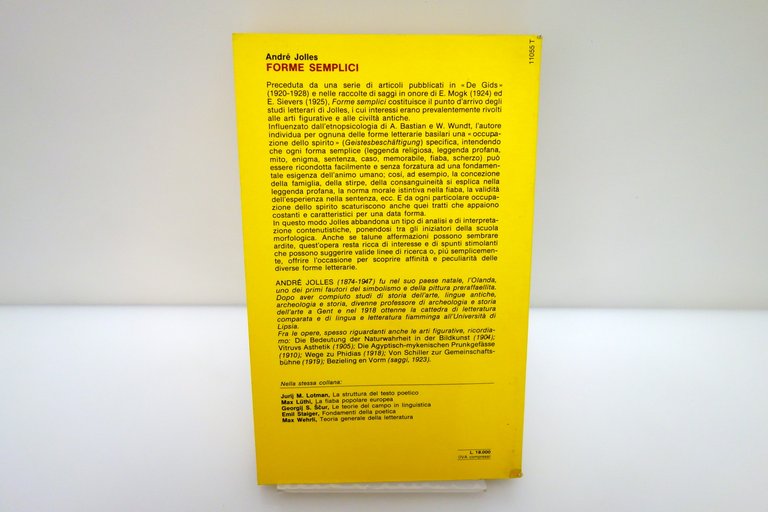 André Jolles Forme Semplici premessa di Giorgio Dolfini Mursia 1980 … | Immagine Gallery 2