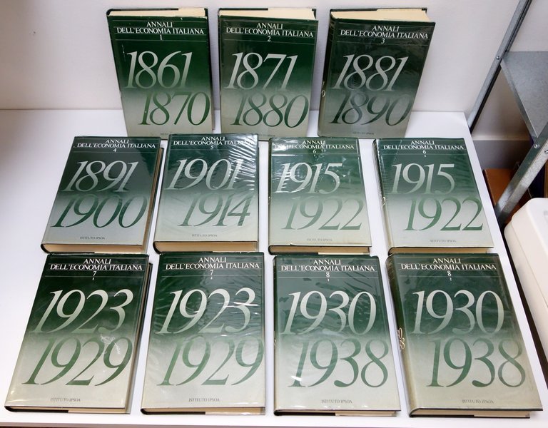 Annali dell'Economia Italiana Istituto IPSOA 1981 -85 25 Volumi Opera … | Immagine Gallery 2