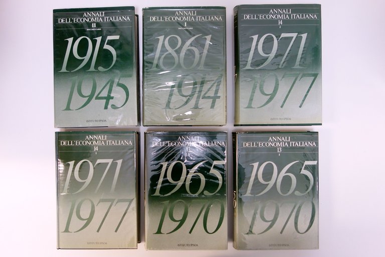 Annali dell'Economia Italiana Istituto IPSOA 1981 -85 25 Volumi Opera … | Immagine Gallery 4