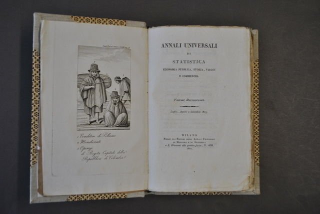 Annali Statistica Economia Storia Viaggi Recensione Uscita Promessi Sposi 1827