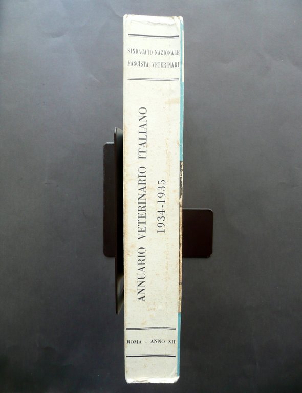 Annuario Veterinario Italiano 1934 1935 Sindacato Nazionale Veterinari Roma | Immagine Gallery 3