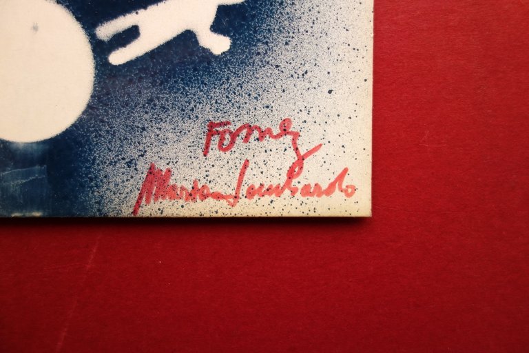 Anonio Fomez Cartoncino Mascherina Vernice Figure Pop Art Arte Contemporanea | Immagine Gallery 2