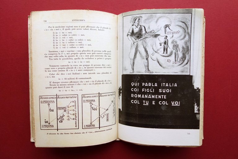 Antieuropa Rassegna Universale Anti Lei Anno X 1939 Marinetti Pound …