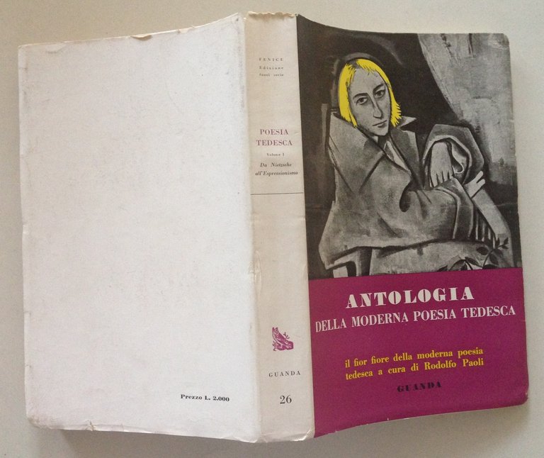Antologia Della Moderna Poesia Tedesca Nietzsche Espressionismo Guanda 1954 | Immagine Gallery 2