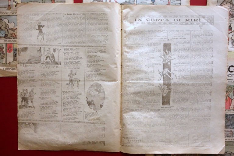 Antonio Rubino 5 Numeri Corriere dei Piccoli 26/11-31/12 1916 Guerra … | Immagine Gallery 3