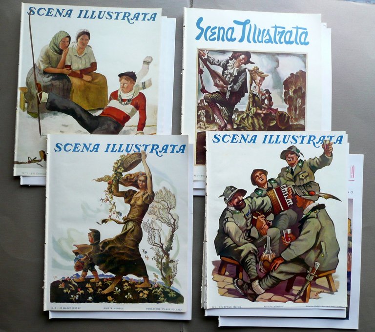 Antonio Rubino Signorina Verit‡ Tavole Illustrate Scena Illustrata 4 Numeri … | Immagine Gallery 2