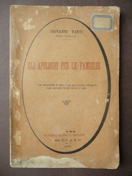 Apologhi per le famiglie Sociali Sorrisi e beffe Poesie Fanti …