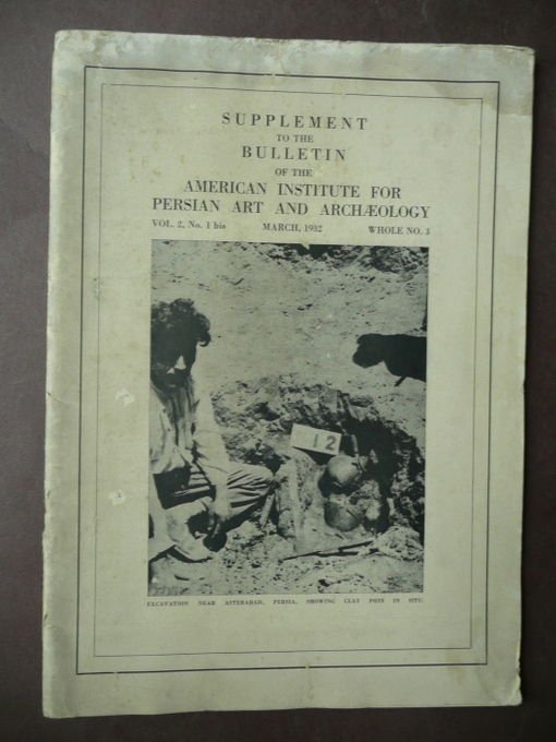 Archeologia American Institute Persian Art Archeology Tureng Tepe Iran Persia