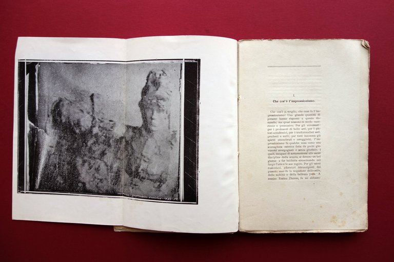 Ardengo Soffici il Caso Medardo Rosso L'Impressionismo Seber Firenze 1909