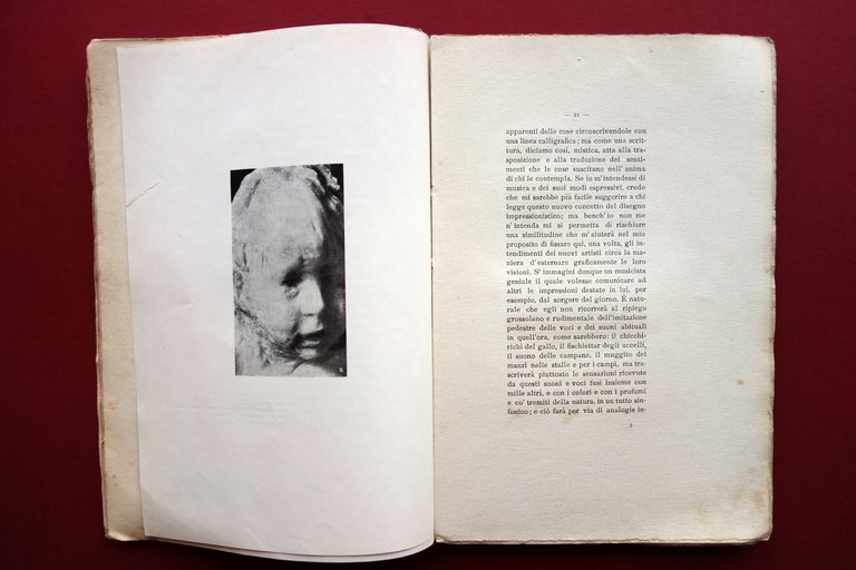 Ardengo Soffici il Caso Medardo Rosso L'Impressionismo Seber Firenze 1909