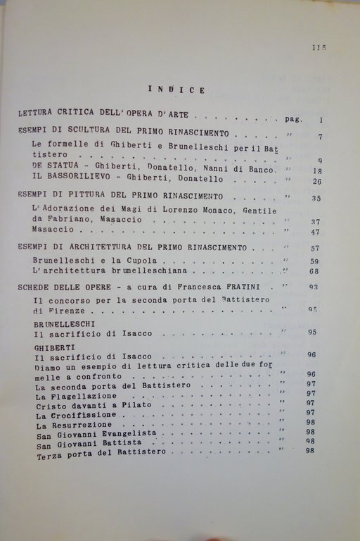 ARGAN IL PRIMO RINASCIMENTO METODOLOGIA LETTURA CRITICA OPERA ARTE BULZONI …