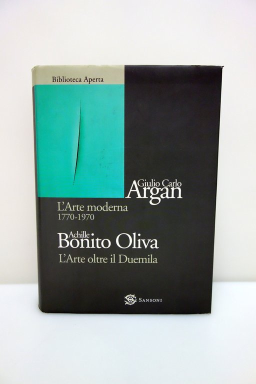 Argan L'Arte Moderna 1770-1970 A. Bonito Oliva L'Arte Oltre il …