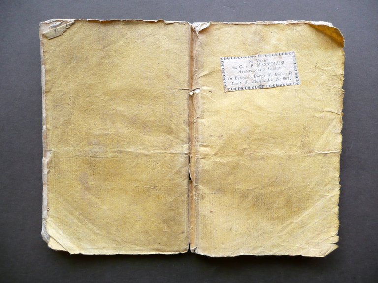 Aristodemo Tragedia del Cavaliere Vincenzo Monti Tipografia Pasini Brescia 1825 | Immagine Gallery 2