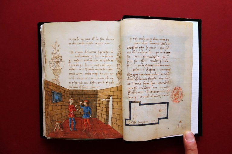 Aritmetica di Lorenzo de' Medici ArtCodex 2001 Facsimile Manoscritto Firenze