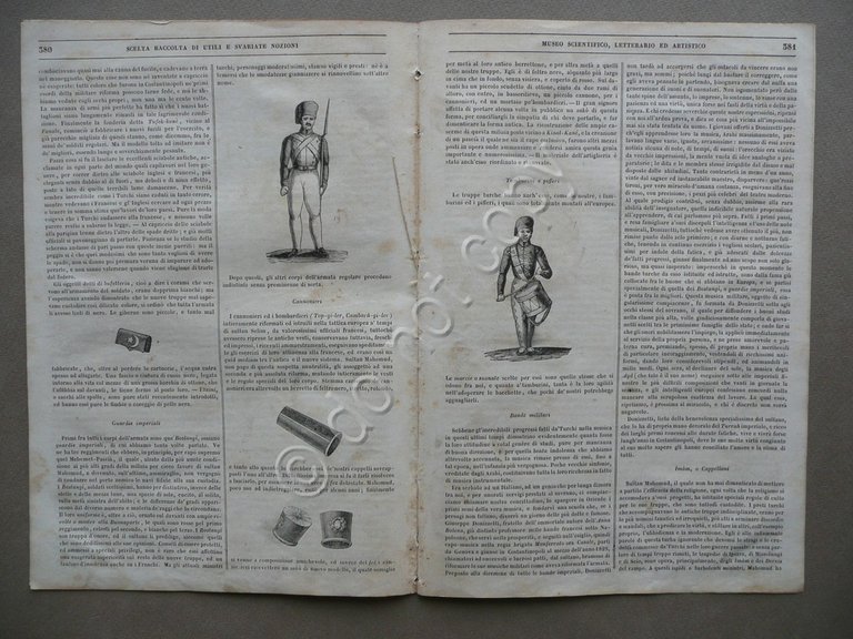 Armate Turche ed Egizie Uniformi Armamento Rivista Museo Scientifico 1840 …