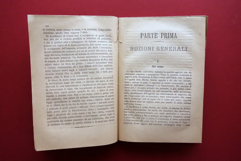 Armonia Considerata come Vera Scienza Bartolomeo Grassi Landi 1881 Musica …