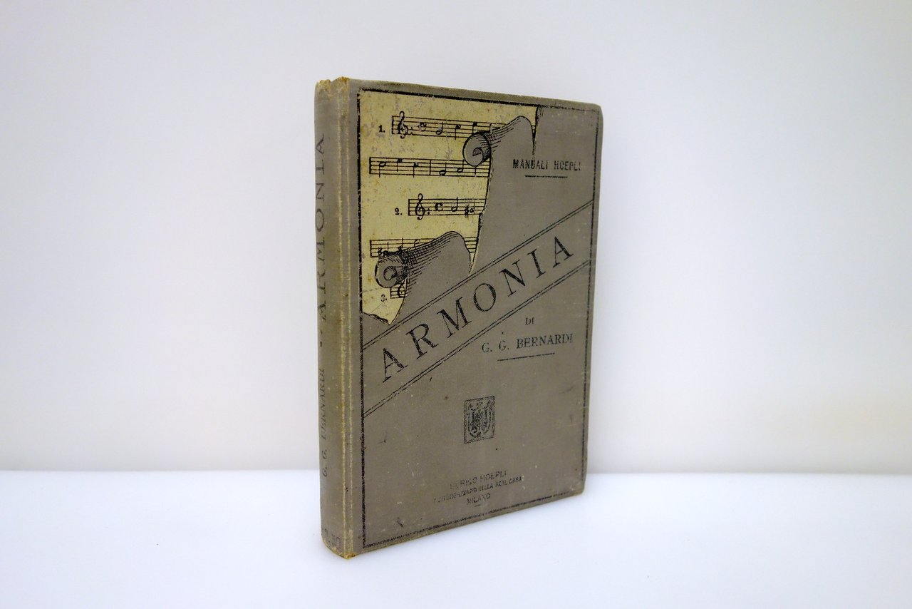 Armonia G. G. Bernardi Hoepli Milano 1897 1° Edizione | Immagine principale