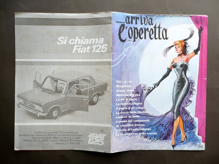 Arriva l'Operetta Stagione Teatrale 1967-68 Aurora Banfi Calderoni Campanini | Immagine Gallery 1
