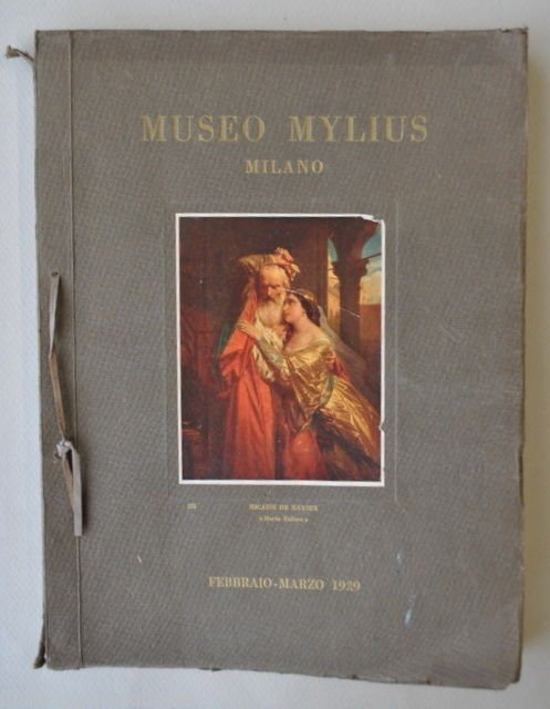Arte Catalogo Vendita Asta Pittura '800 Milano Museo Mylius 1929 | Immagine principale