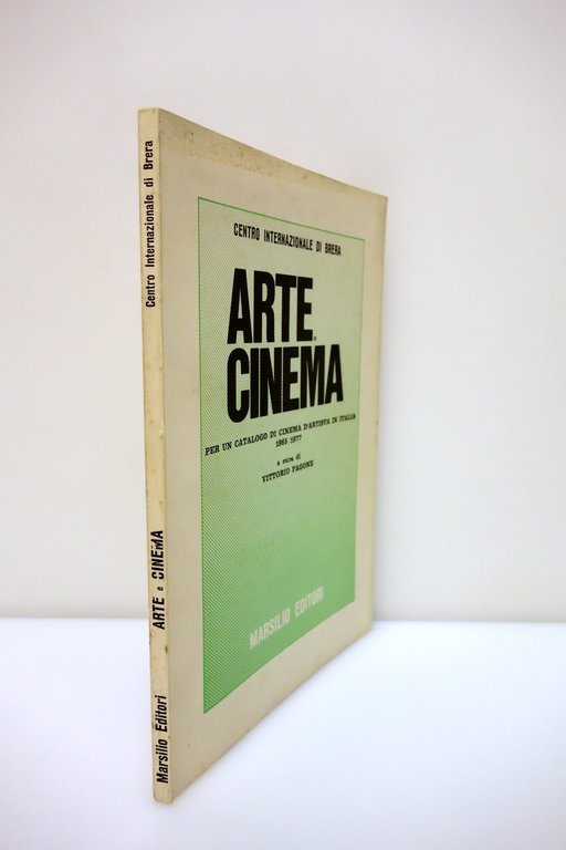 Arte Cinema Catalogo del Cinema d'Artista in Italia Brera 1965-77 …