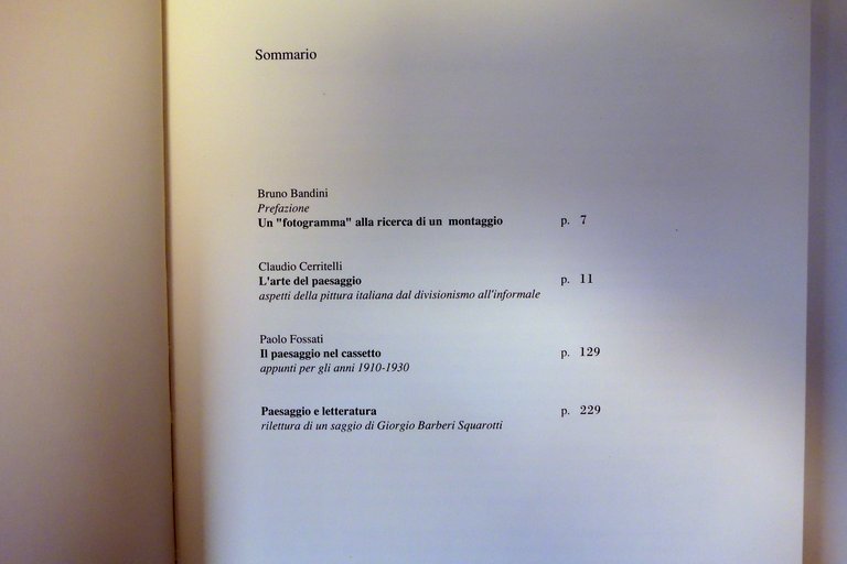 Arte del Paesaggio Pittura in Italia dal Divisionismo all' Informale …