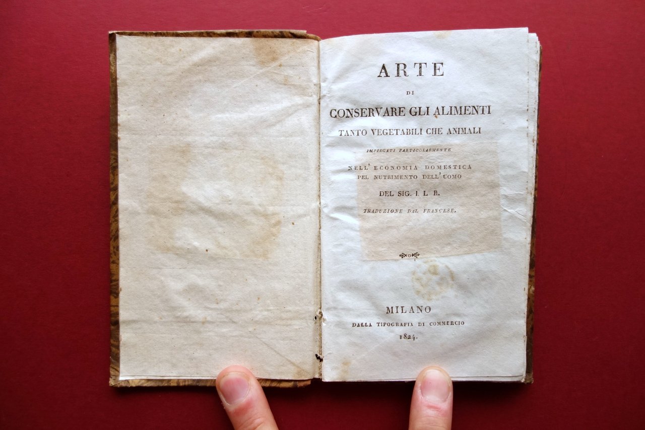 Arte di Conservare gli Alimenti Tanto Vegetali che Animali Tip. … | Immagine principale