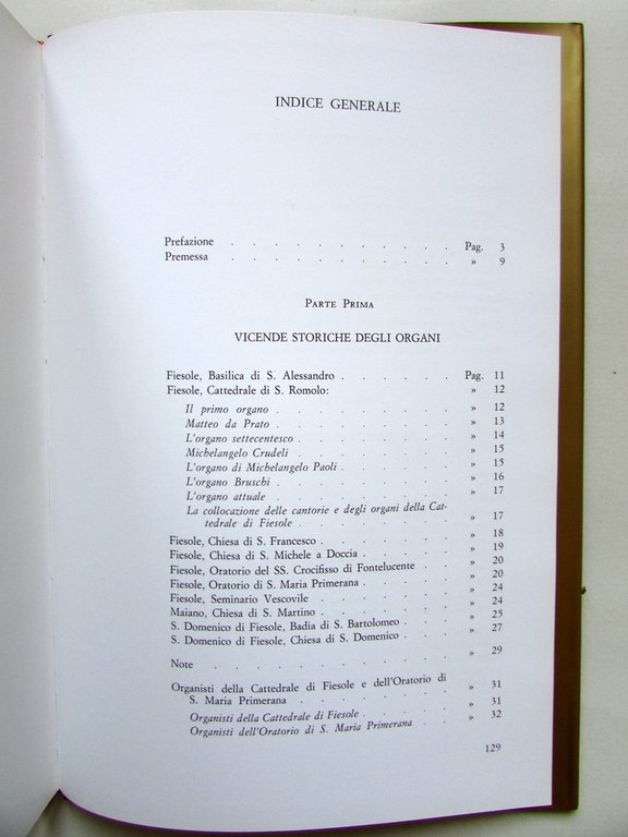 Arte Organaria a Fiesole Arti Grafiche Giorgi & Cambi 1986 … | Immagine Gallery 3