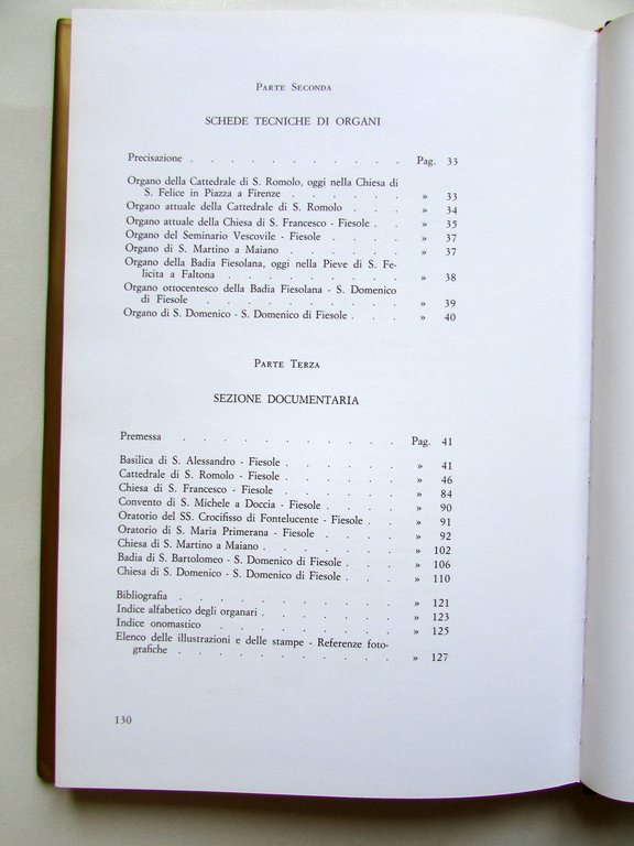 Arte Organaria a Fiesole Arti Grafiche Giorgi & Cambi 1986 … | Immagine Gallery 4