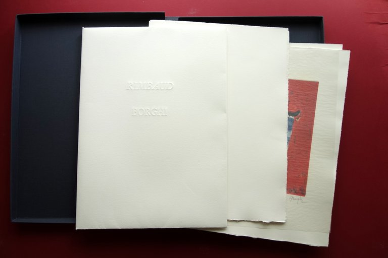 Arthur Rimbaud Voyelles Incisioni Alfonso Borghi Mavida Reggio Emilia 2007 Arte