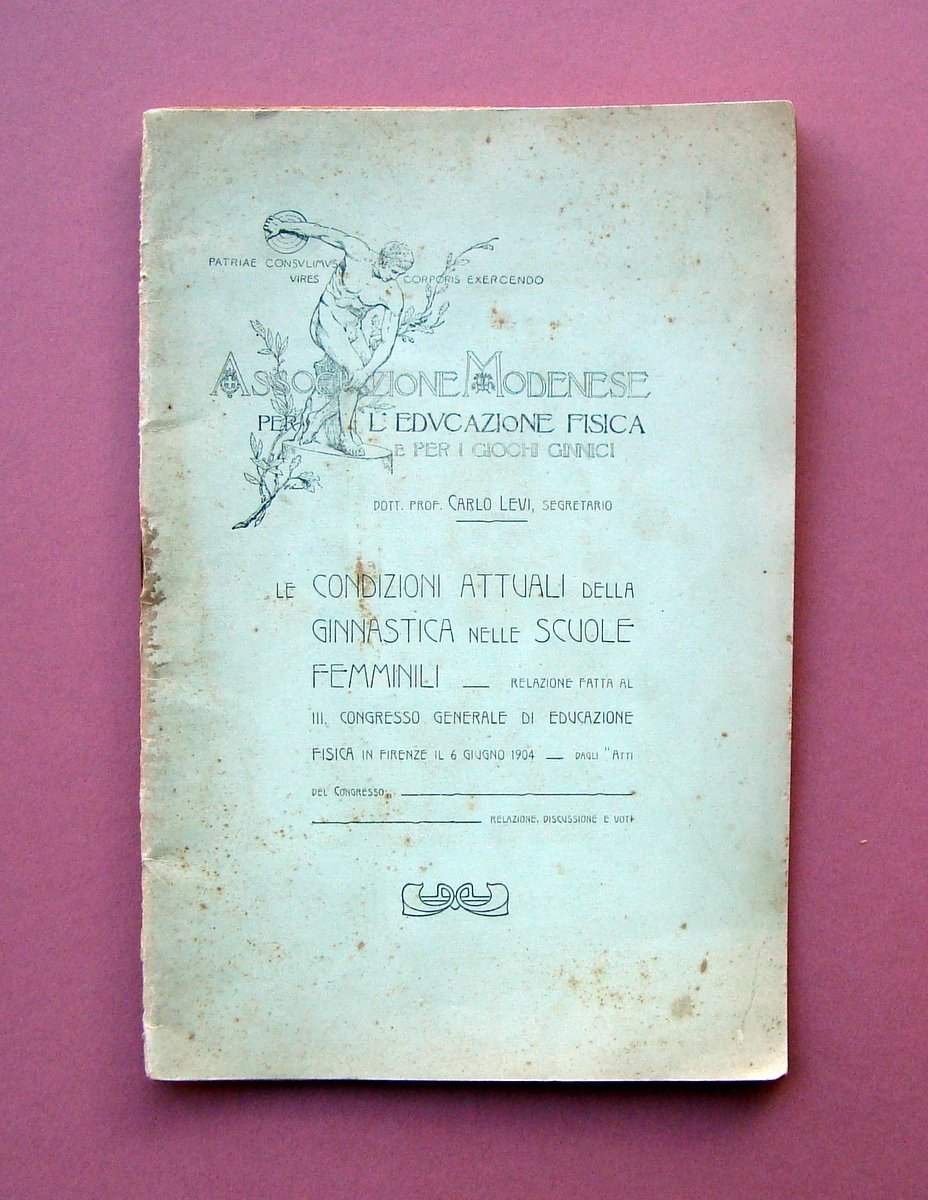 Associazione Modenese Educazione Fisica 1904 Ginnastica Scuole Femminili | Immagine principale