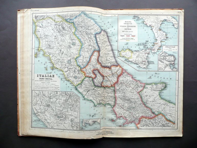 Atlas Antiquus Zwolf Karten Von Heinrich Kiepert D. Reimer Berlin …