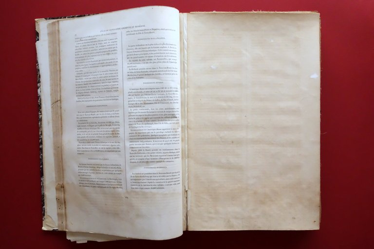 Atlas Universel de Geographie Ancienne et Moderne par M. Lapie …