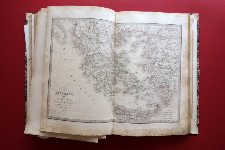 Atlas Universel de Geographie Ancienne et Moderne par M. Lapie …