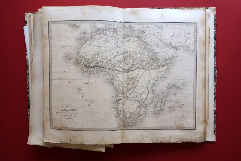 Atlas Universel de Geographie Ancienne et Moderne par M. Lapie …