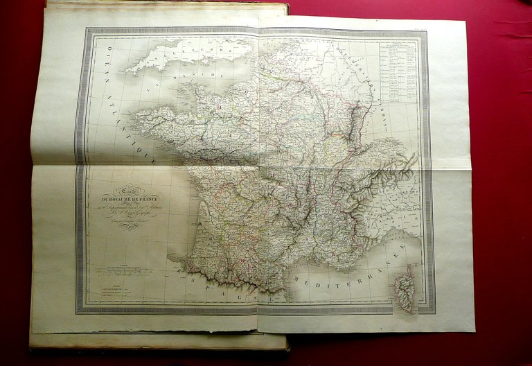 Atlas Universel Pour la Geographie et l'Histoire Vivien Paris 1834 …