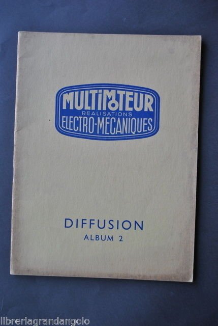Auto Meccanica Multimoteur Realisation Electro Mecaniques Diffusion Album 2 1939