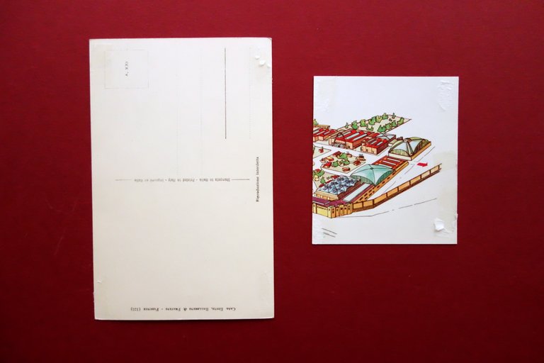 Autografo Alida Valli Altenburger Biglietto Auguri Milano 26/1/1966 Cinema | Immagine Gallery 2