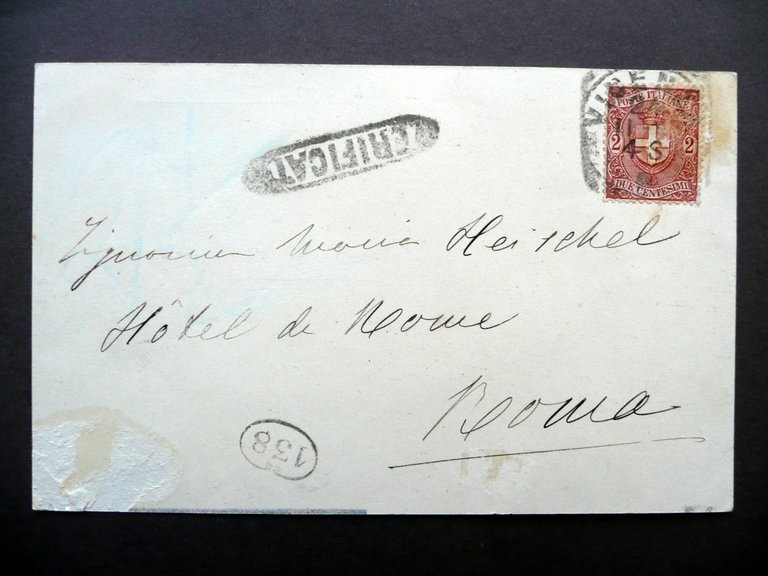 Autografo Antonio Fogazzaro Cartolina Piccolo Mondo Antico 1900(?) Vicenza | Immagine Gallery 3