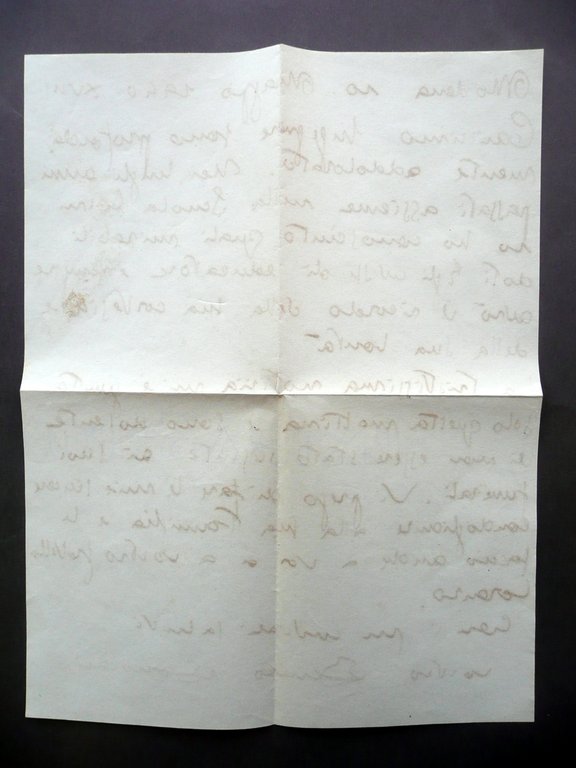 Autografo Benito Boccolari Lettera 110/5/940 Condoglianze Xilografia Modena Arte